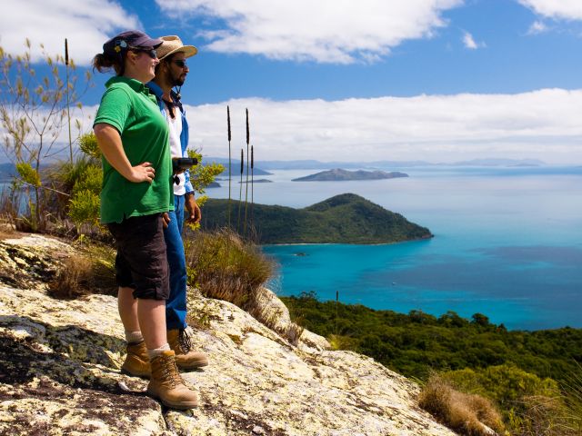 The Whitsunday Peak track is a very challenging hike but the views make it worthwhile!