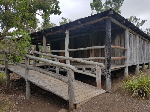 Visit the information hut to learn more about Main Range and Glen Rock.