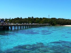 Image of the Green Island jetty.