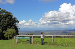 The Gus Beutel lookout is close to the Cedar Block day-use area. 
