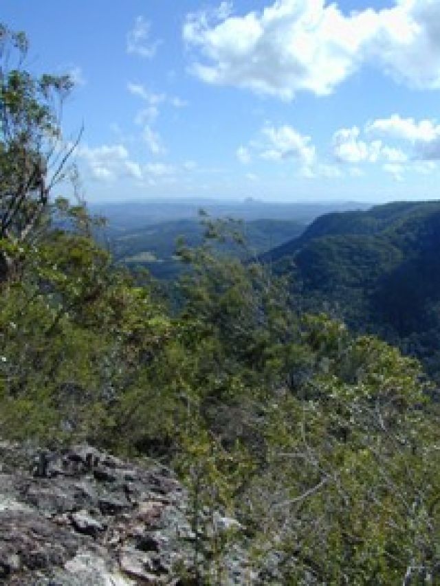 Image of the view from Thilba Thalba viewpoint.