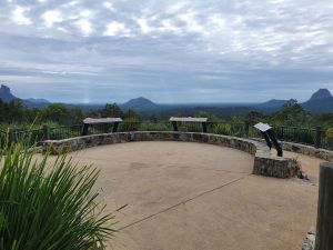 Glass House Mountains lookout.