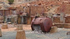 Image of Chillagoe Smelters which is an historical industrial site.