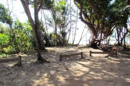 The day-use area at Chilli Beach. 