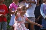 Young Butchulla girl enjoying dance.