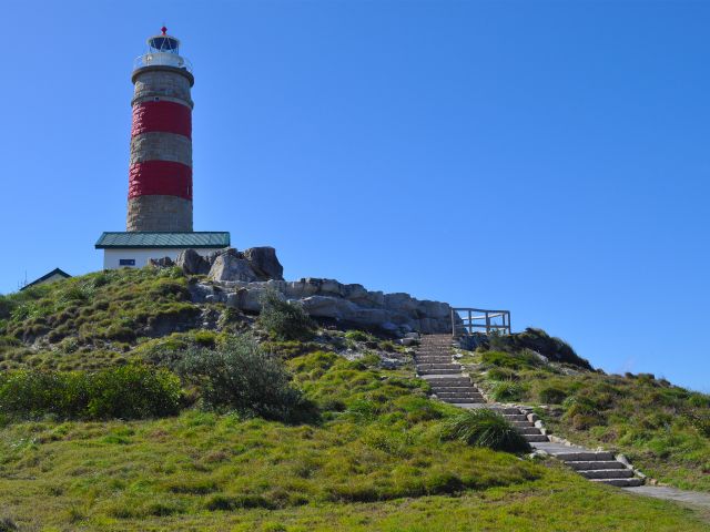The lighthouse on Cape Moreton, built in 1857 from local sandstone, is one of the features on the Northern Island discovery drive.