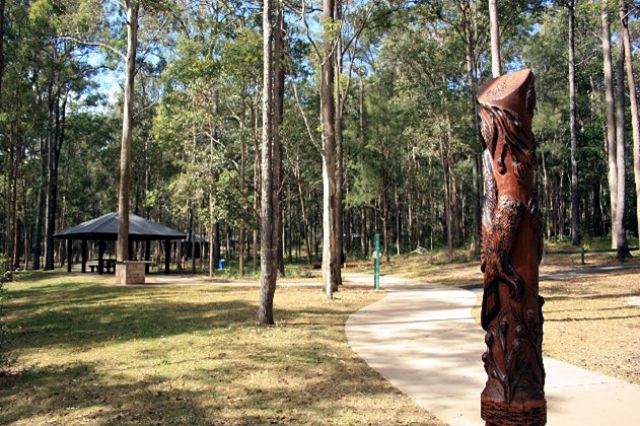 Image of the Nature Play area.