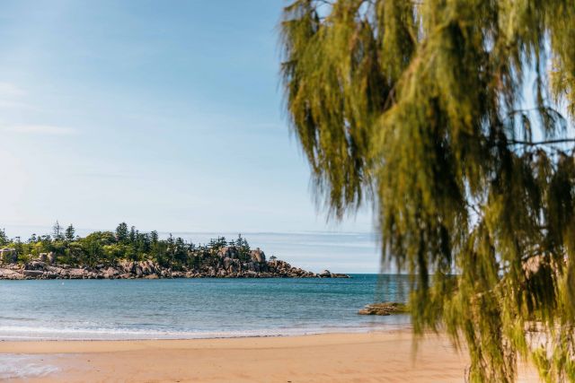 Florence Bay beach.