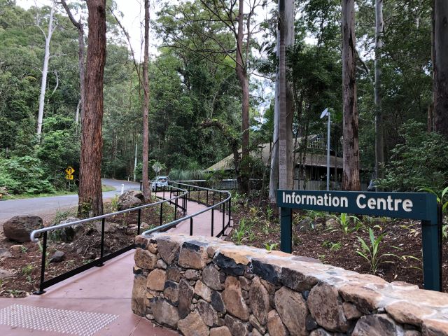 Binna Burra information centre.