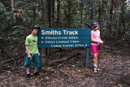 Walking tracks are well sign-posted. 