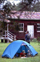 Image of campers at Crediton Hall.
