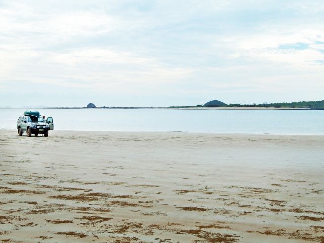 Jump in your 4WD and head off on the Cape Palmerston drive to take in the sights of the national park.