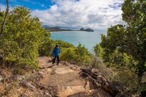 Image of the stunning coastal views on the Bluff Point Circuit walk.