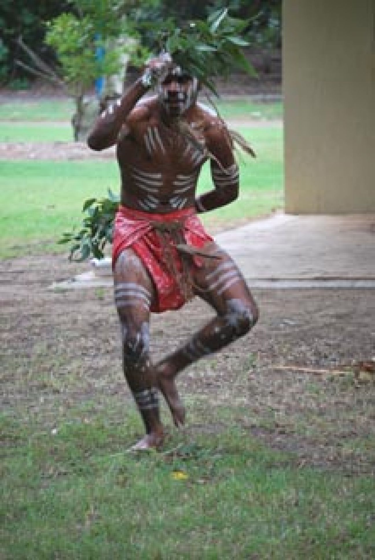 Butchulla dancer.