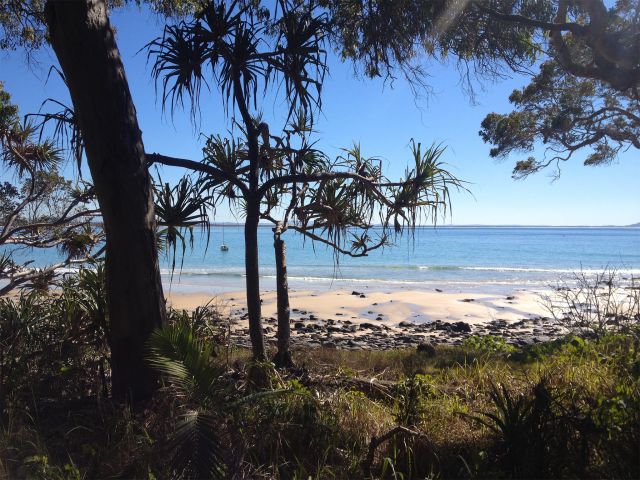 Catch the sea breeze as the Coastal Walk passes close to the beach.