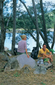 Image of Blanket Creek walkers' camp.