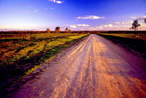 Image of most of the road to the Mount Moffatt section of Carnarvon National Park is unsealed.