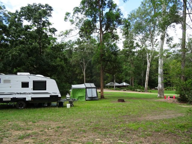  This camping area caters for all types of campers.