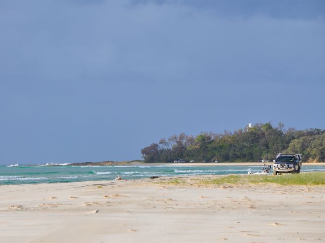 Pull up and enjoy the serenity of North Point Beach.