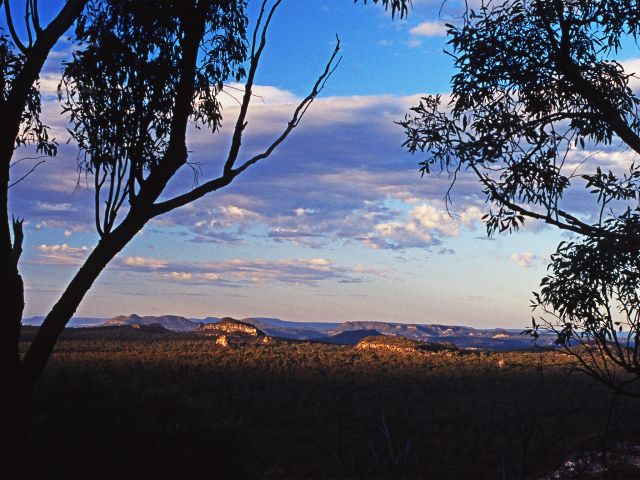 Take in views of Mount Mooloolong on the drive to Bunbuncundoo Springs camping area .
