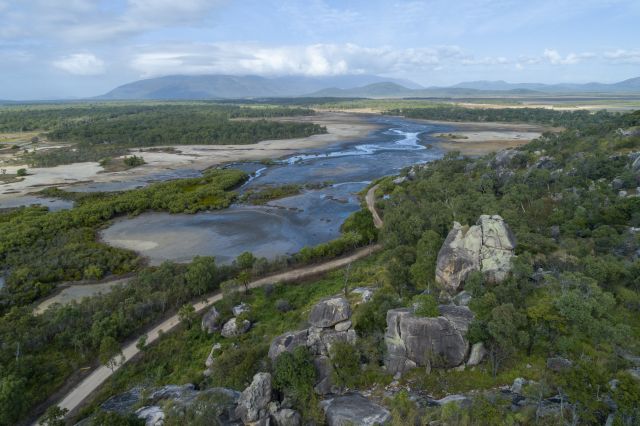 Coastal wetlands and rainforest on mountain tops