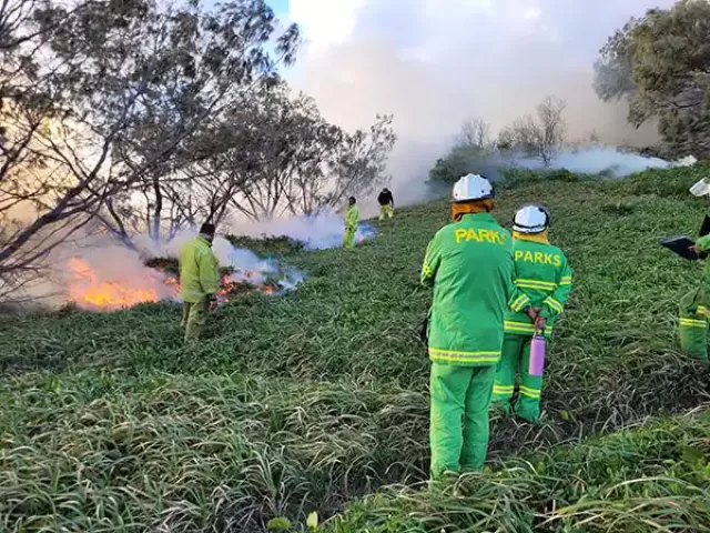 First Nations fire staff at planned burn site