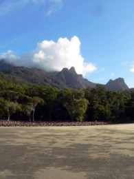 Mount Bowen is Hinchinbrook Island's highest peak. 