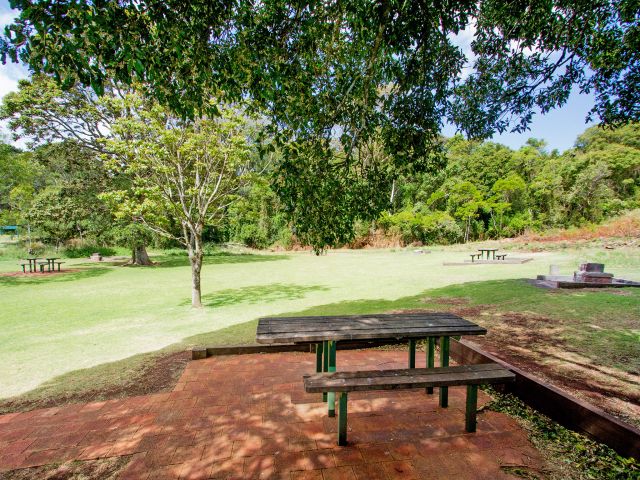 Westcott picnic area is a small, open area with wood-fired BBQs and picnic tables.