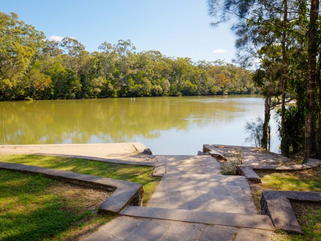Whether you want to have a picnic, do some fishing, paddle a canoe or do all three, Coochin Creek day-use area has you covered.