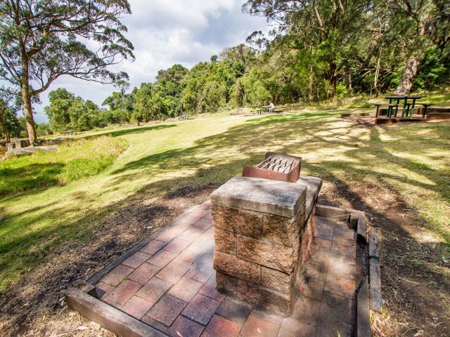 Burtons Well picnic area is a peaceful spot to enjoy sunlight on a cool winter's day, or shade during the warmer summer months.