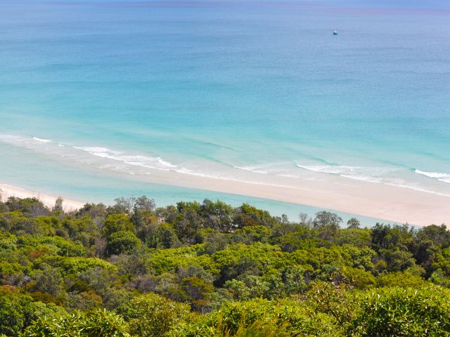 Scenic view of North Point Beach.