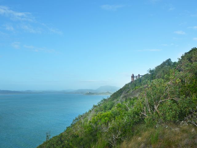 There are several lookouts along the Andrews Point track.