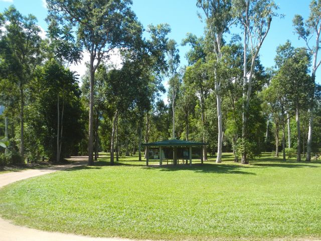 There's plenty of room for games in the open, grassy area of Broadwater day-use area.