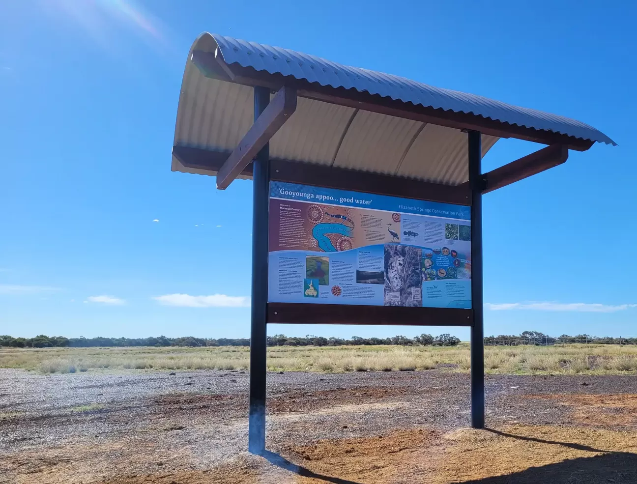 Conservation values sign