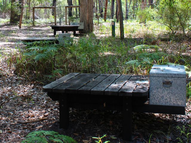 Walkers' camps, like Lake Boomanjin, cater for only a few campers.