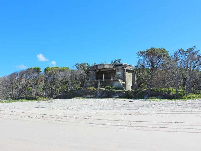 You'll see a World War II southern gun emplacement on this drive.