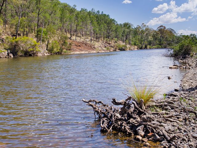 The Broadwater is a beautiful, serene place where you can swim, canoe, fish or simply relax.