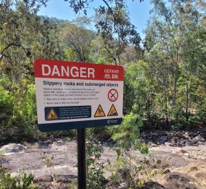 Danger signage