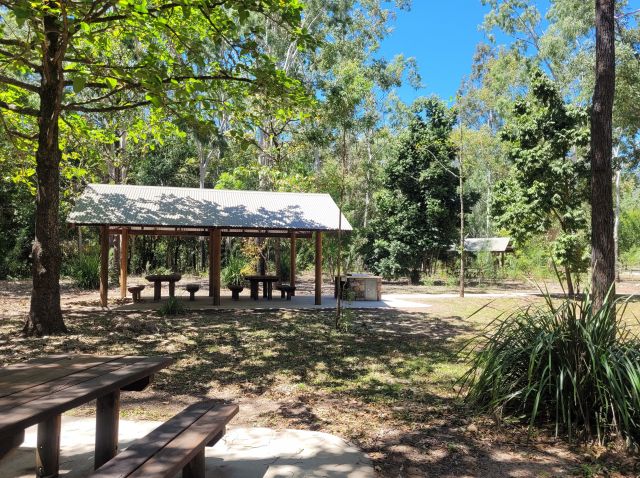 Enjoy a BBQ or picnic in the shady Alligator Creek day-use area.