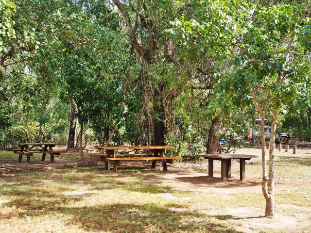 Photo of Kalpowar Crossing camping area which has the best facilities in the national park (CYPAL)