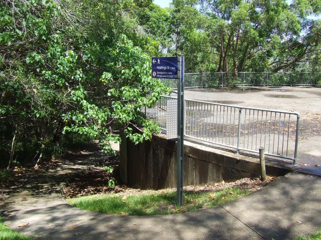 The main street of Noosa is a short walk from Laguna Lookout.