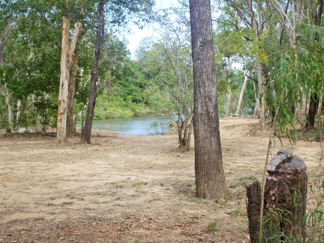 Throw in a line or simply relax in your shady camp site.