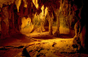 Image of the 'Fairy grotto' in Donna Cave.