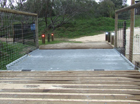 Dingo-deterrent grids and fences have been installed in high-risk areas. 