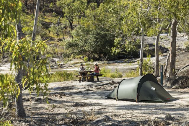 Photo of Lower Davies Creek camping area