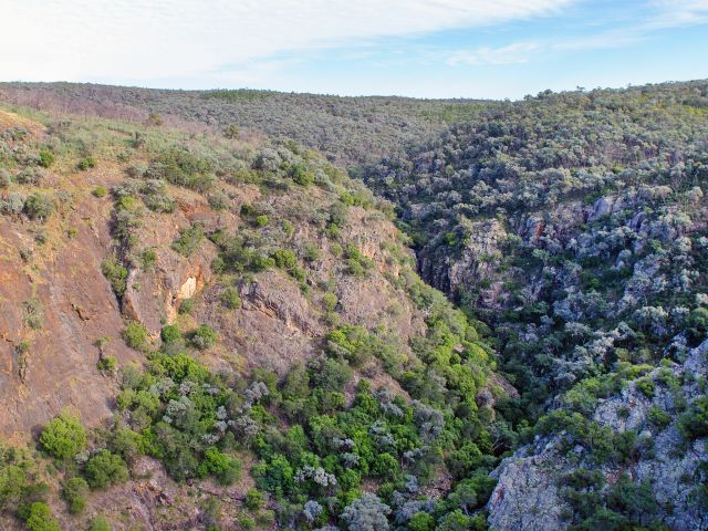 Venture into Blue Gorge on an off-track hike.