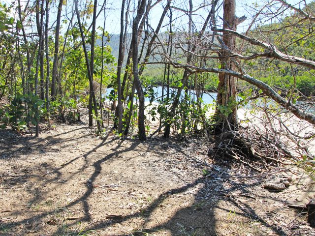 Set up your camp near the beach at North Zoe Bay camping area.