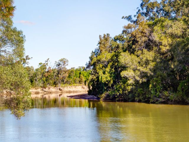 Head to Coochin Creek day-use area or stay overnight at the camping area and enjoy the serenity of Coochin Creek.